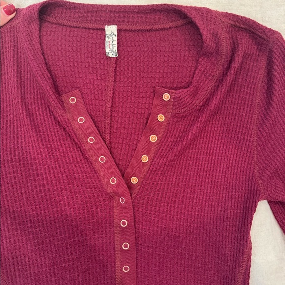 Free people waffle shirt - Picture 2 of 3